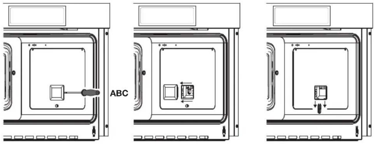 Atag OX9771B - Ampoule sur la paroi latérale du four - 1