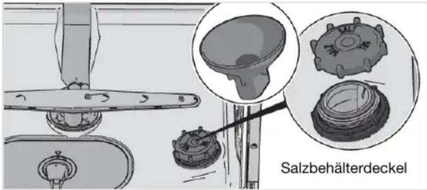 Atag VA8113QT - Salz auffüllen - 1