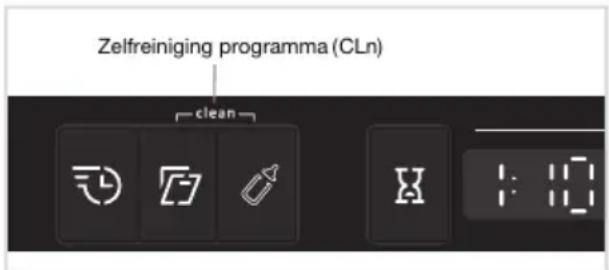 Atag VA2113QT - clean Zelfreinigingprogramma - 1