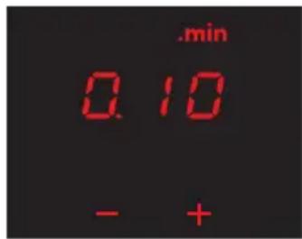 Atag IG9271MBF - Einstellen der Kochuhr - 1