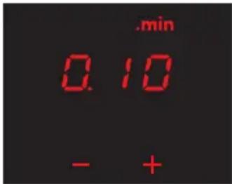 Atag IG9271MBF - Régler le temps de cuisson - 1