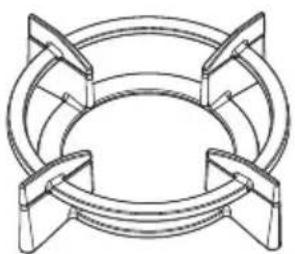 Atag IG9271MBF - Benutzung des Wok-Zusatzrostes - 1