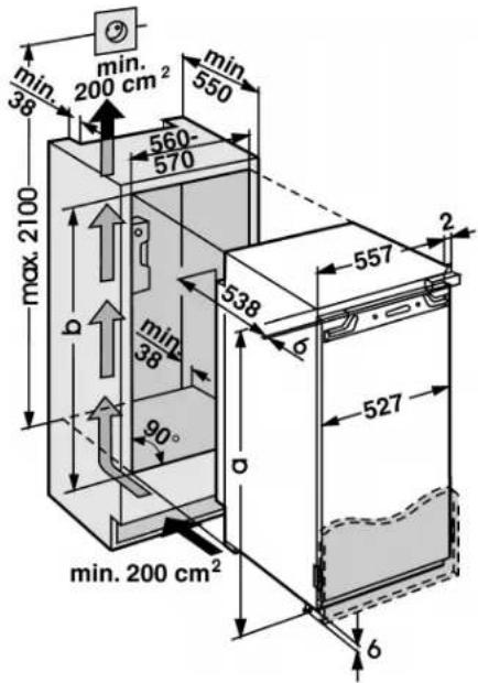 Atag KD8072C - Einbau - 3