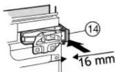 Atag KD8072C - For 16 mm-thick unit walls: - 1