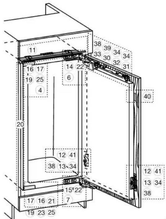 Atag KD8072C - Apparaat installeren - 1