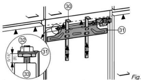 Atag KD8072C - Monter la porte du placard - 1