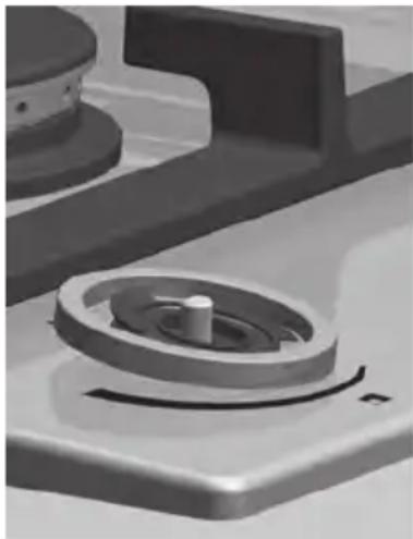Atag HG9211CB - Cleaning removable knobs and rosettes - 2