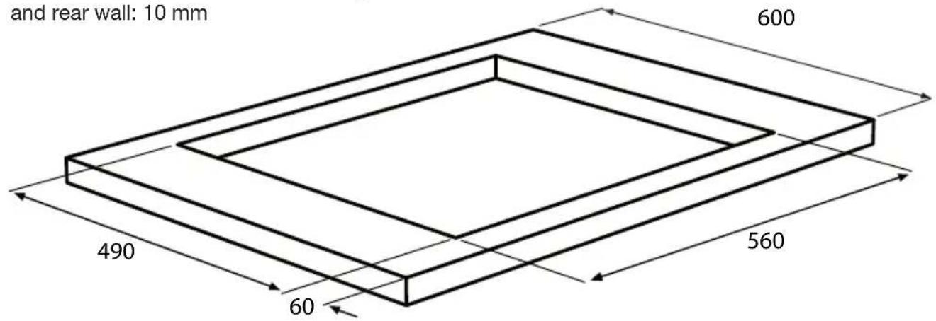 Atag HG9211CB - Placing the sealing tape - 4