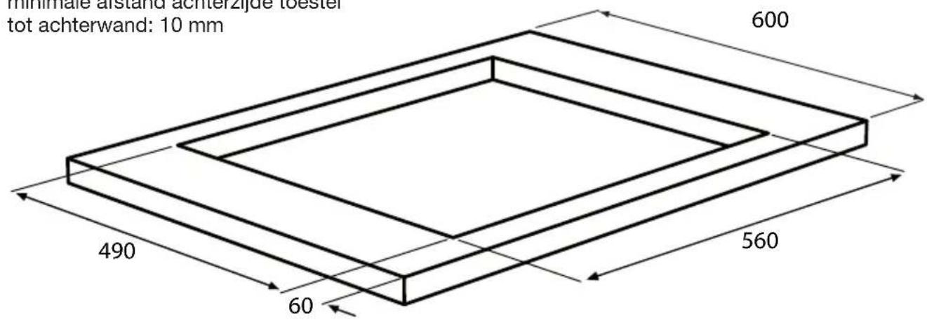 Atag HG9211CB - Afdichtband plaatsen - 3