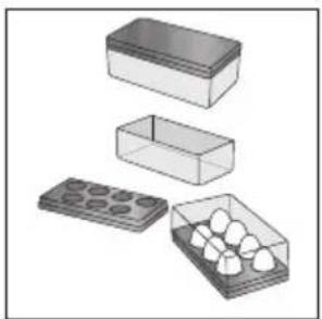 Atag KD84178BF - Bac à glaçons (IceTray) - 1