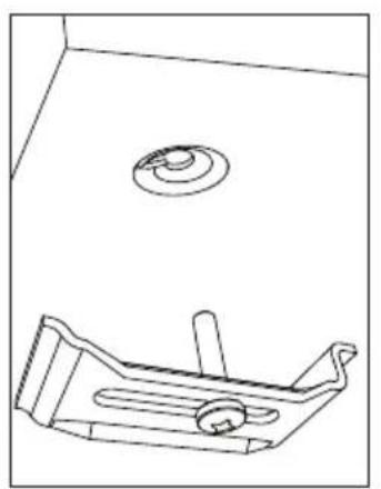Atag HG7792CB - Attachment points for mounting brackets - 1