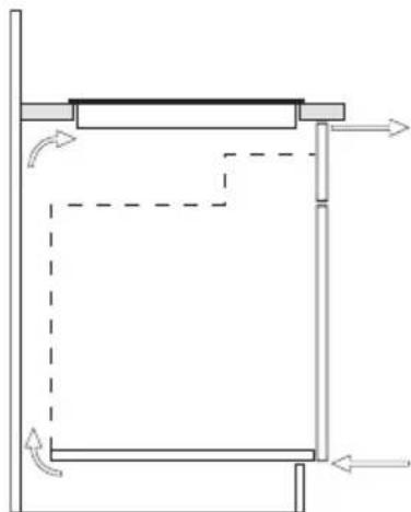 Atag WO3111MBF - Encastrement au-dessous d'un four ou d'un tiroir. - 1