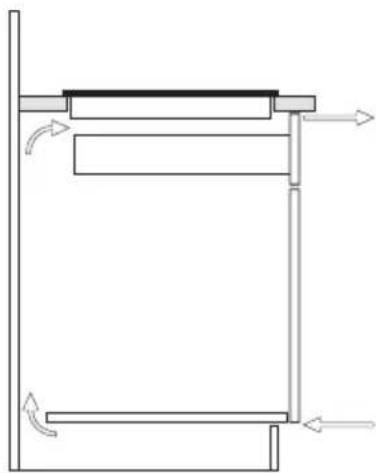 Atag WO3111MBF - Inbouwen boven een oven of lade - 2