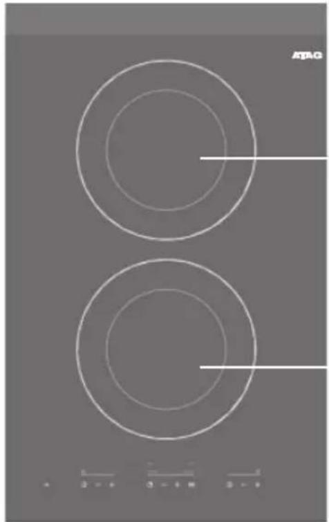 Atag WO3111MBF - Plaque de cuisson au gaz - 1