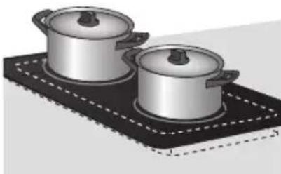 Atag WO3111MBF - Utilisation simultanée de la zone avant et de la zone arrière - 1