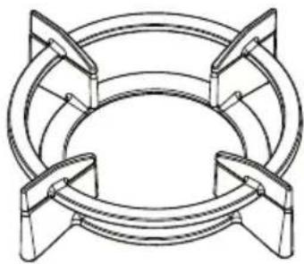 Atag WO3111MBF - Utilisation de la grille accessoire Wok - 1