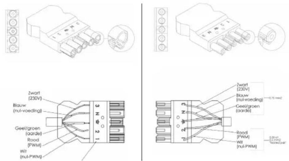Atag WM106BI - Aansluitschema - 2