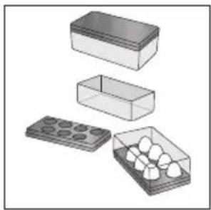 Atag KD84178BFC - Bac à glaçons (IceTray) - 1