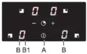 Atag HI6471D1 - Inschakelen en vermogen instellen - 1