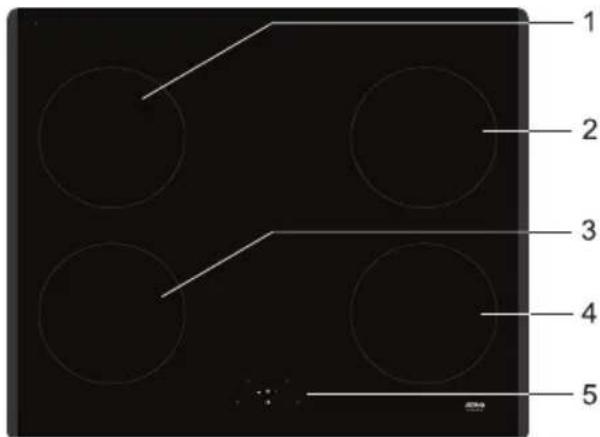 Atag HI6471D1 - Induction hob - 1