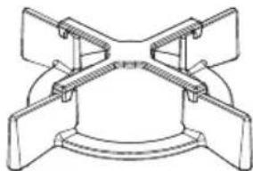 Atag HG1111M - Use of reduction support - 1