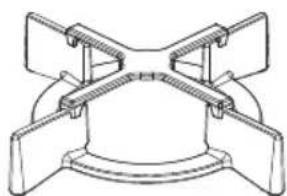 Atag HG1111M - Verwendung von Verkleinerungsrost - 1