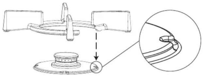 Atag HG1111M - Use of reduction support - 3