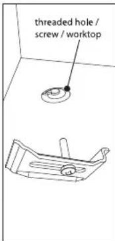 Atag HG1111M - Attachment points for mounting brackets - 1
