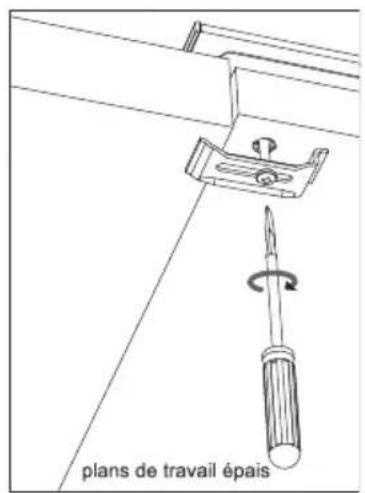 Atag HG1111M - Points de fixation des étriers de montage - 3