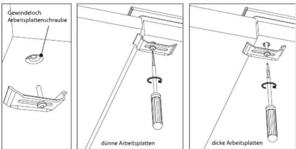 Atag HG1111M - Befestigungspunkte Montagebügel - 1
