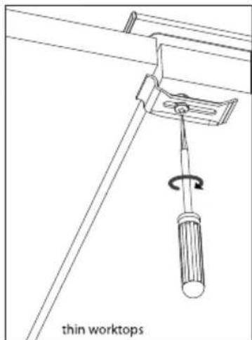 Atag HG1111M - Attachment points for mounting brackets - 2