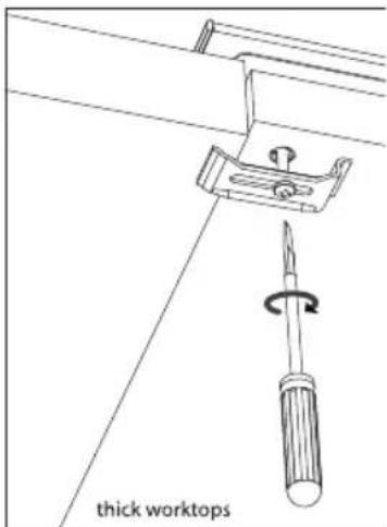 Atag HG1111M - Attachment points for mounting brackets - 3