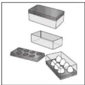 Atag KD84178AFC - Support pour bouteilles en bois (BottleTray) - 1