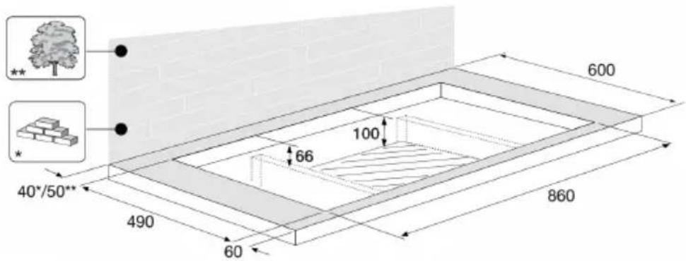 Atag IG9571MBB - Cut-outintheworktop - 1