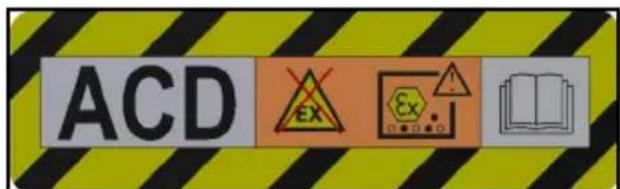 Kärcher IVM 60/36-3 H ACD - Symbolen op het apparaat - 2