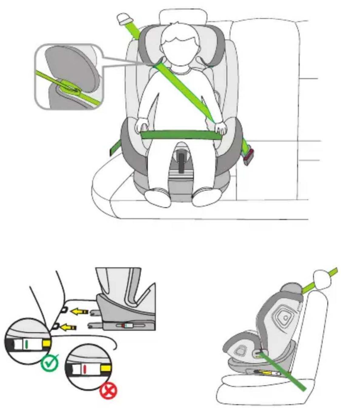 Osann Flame360 - INSTALLATION OF THE CHILD CAR SEAT - 1