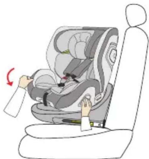 Osann Flame360 - Turning the child car seat - 1