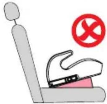 Osann Boost Isofix - Varnostno opozorilo - 1