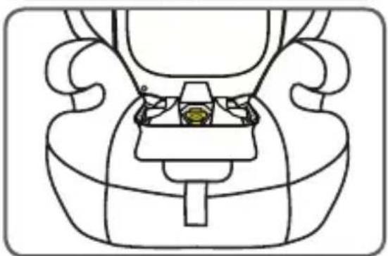 Osann Safety Berlin - Stowage of the 5-point belt for size class 100-150 cm - 5
