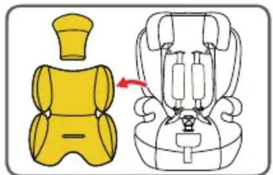 Osann Safety Berlin - Almacenamiento del cinturón de 5 puntos para la clase de estatura 100-150 cm - 1