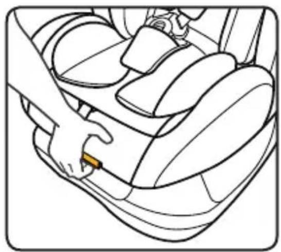Osann Sola SP - Adjusting the angle of inclination of the child car seat - 1