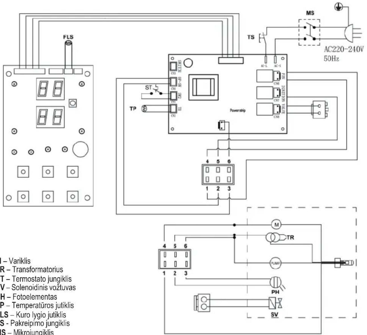 Yato YT-99760 - Elektriniai komponentai: - 1