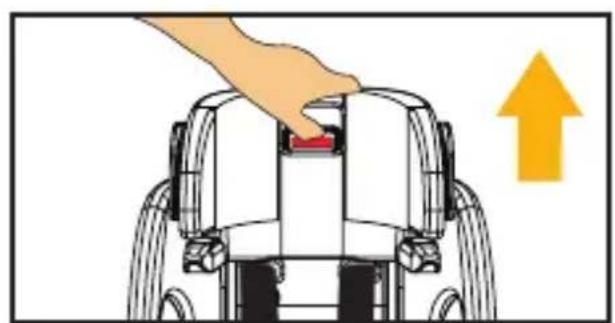Osann Flux Isofix eXT - Opening/closing the belt - 1