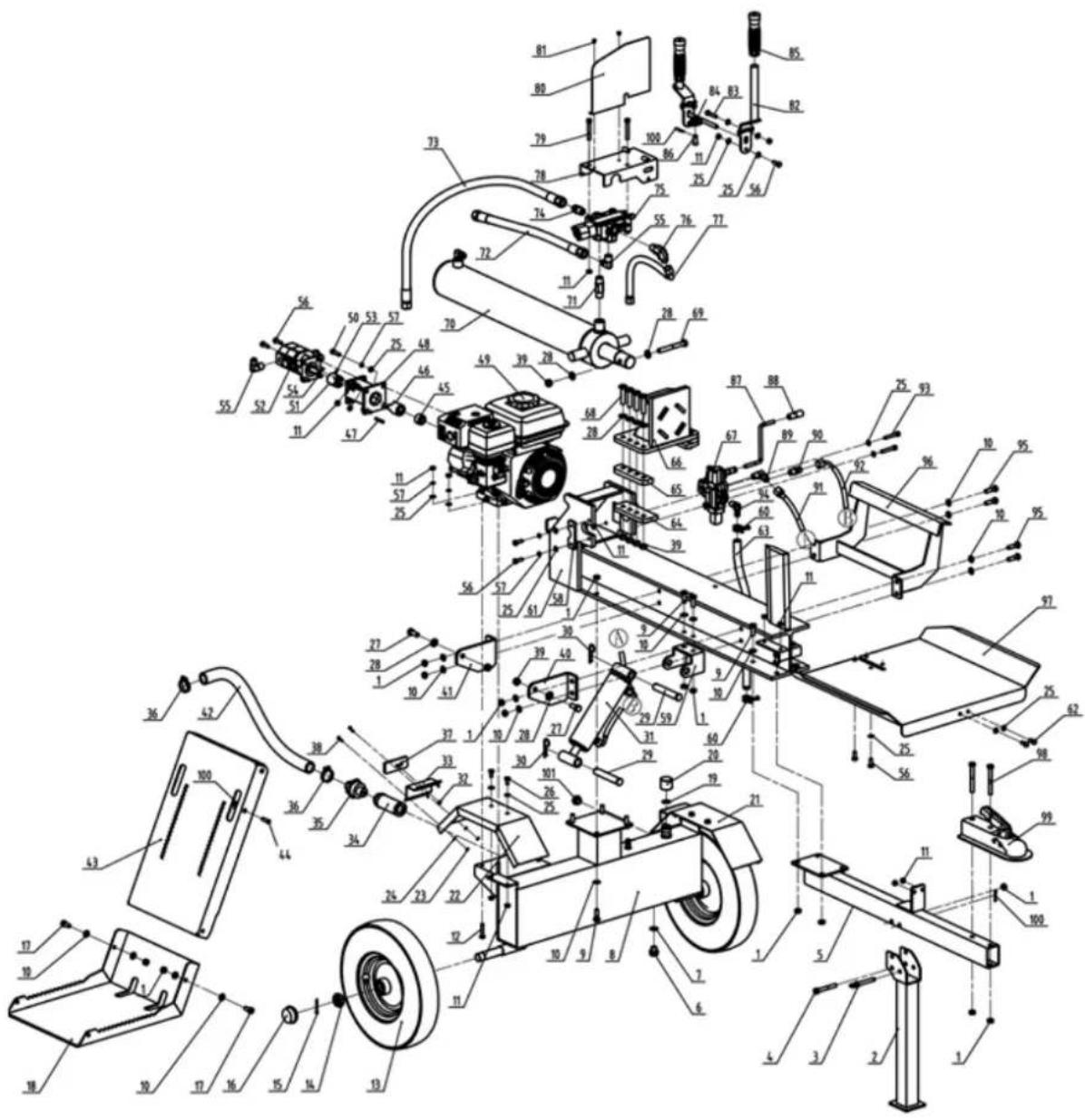 Anova RLT22HB - EXPLODED VIEW - 1
