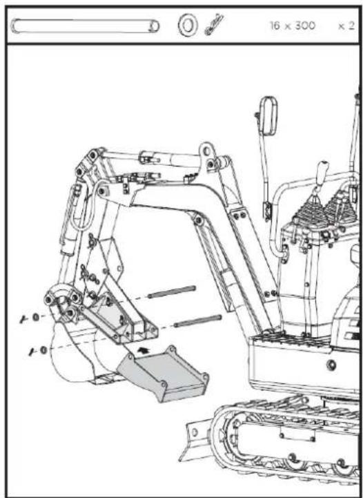 Anova EX650T - Instalación de la garra - 3