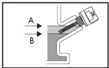 A B