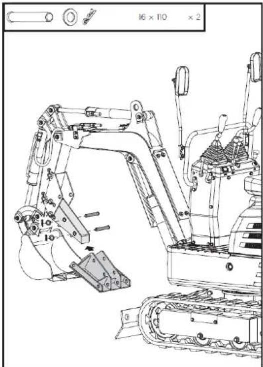 Anova EX650T - Claw Installation - 1