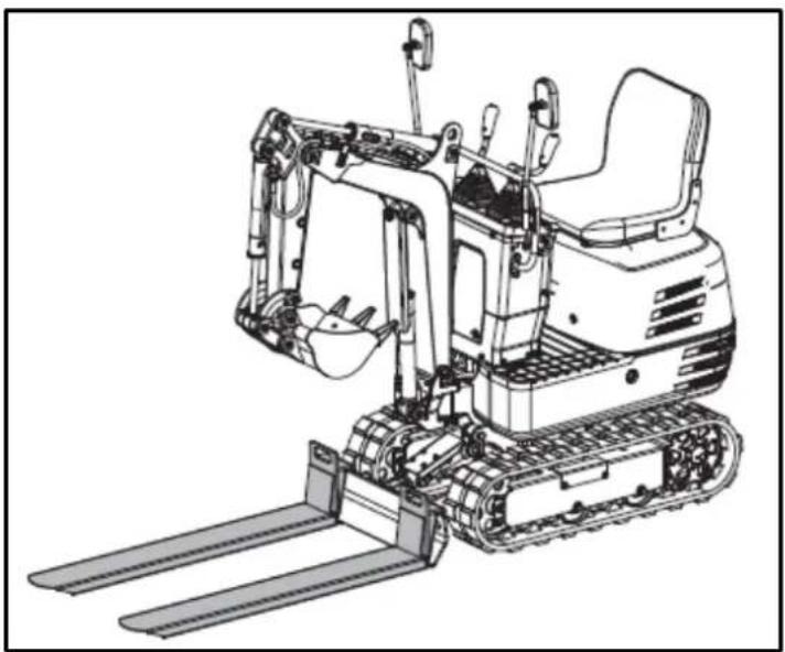 Anova EX650T - Uñas para palés - 1