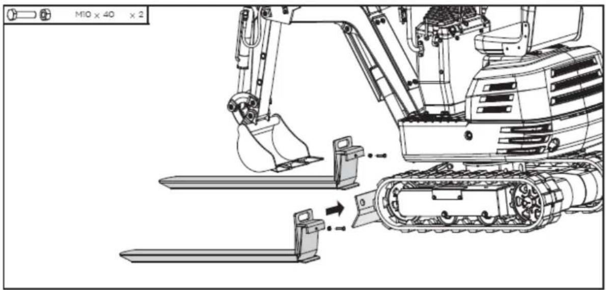 Anova EX650T - Palettennägel einbauen - 1
