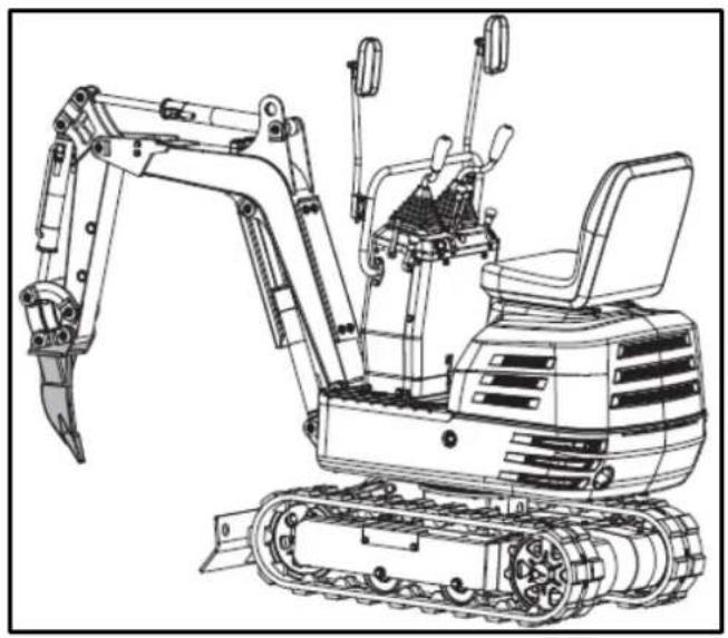 Anova EX650T - Reißzahn – Baggerlöffel - 1